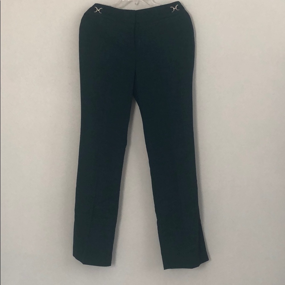 Teal color dress pants